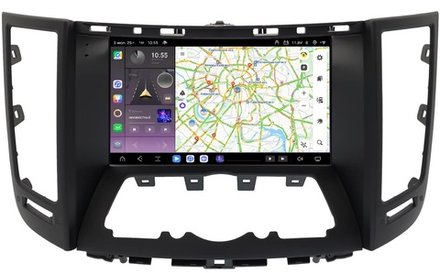 Магнитола для Infiniti QX70, FX35 (S51), FX37, FX30d, FX50 2008-2016 (Поддержка Bose и 360) - Kuberg QLed, Android 13, TS20, CarPlay, SIM-слот