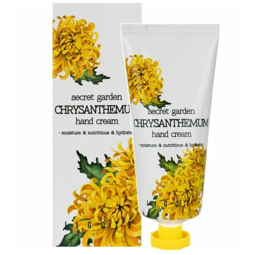 ДЖИГОТТ/JIGOTT Secret Garden CHRYSANTHEMUM Крем д/рук 100мл экстрактХризантемы (82003)!!!!!