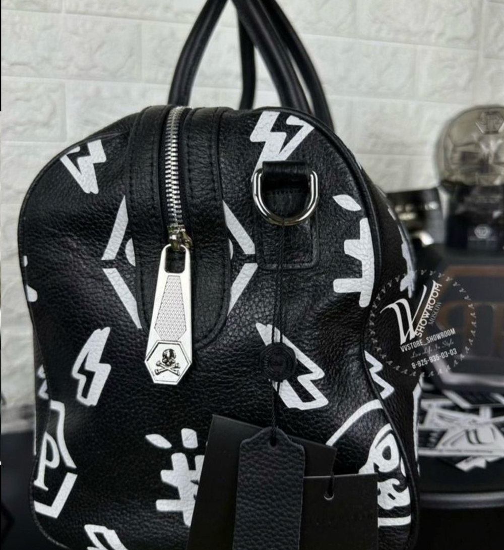 Сумка спортивная Philipp Plein Monogramm премиум