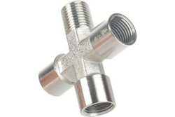 Переходник 1259/2 крест 1/4" FFFM PATRIOT 830900015