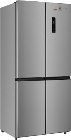 Холодильник Weissgauff INOX WCD 590 INVERTER NO FROST