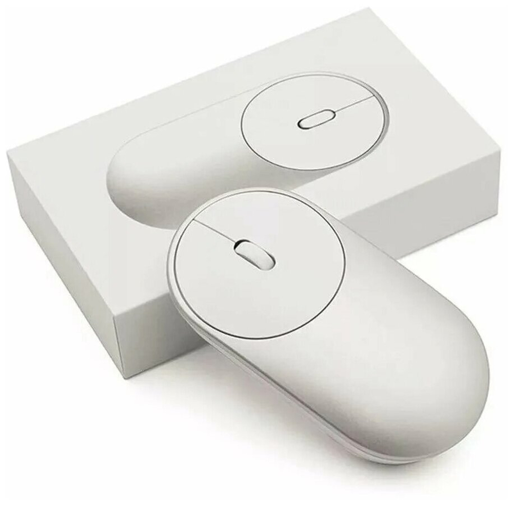 Мышь беспроводная Xiaomi Mi Portable Mouse (BXSBMW02) серебристый