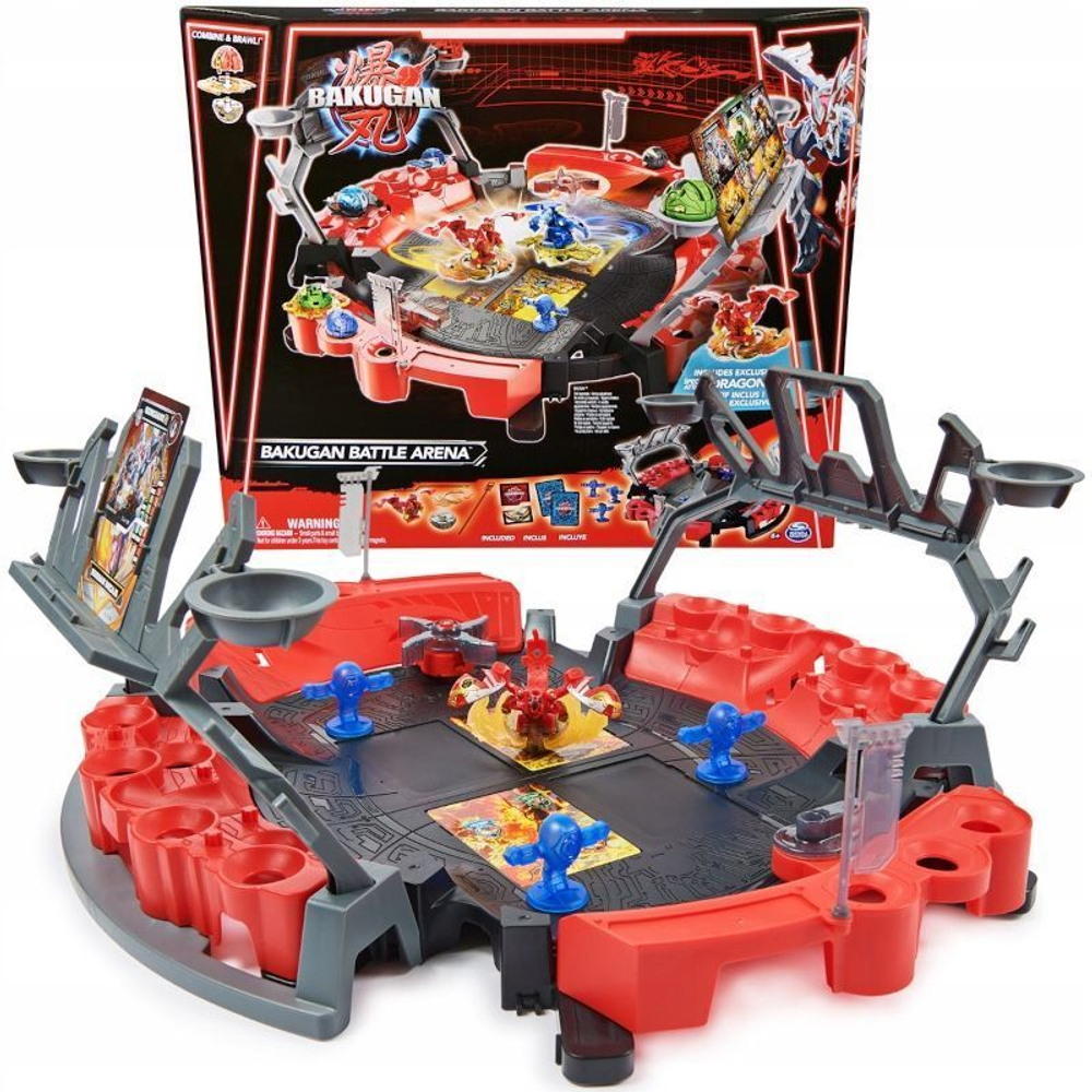 Фигурки Spin Master BAKUGAN 3.0 - Набор боевых арен DRAGONOID Battlefield  Бакуган + фигурка Драконоида 6067045 купить в Москве | Доставка по России.