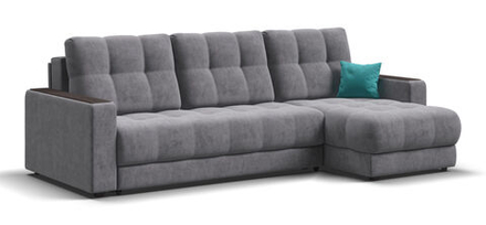 Угловой диван Босс Классик Велюр Роял агат