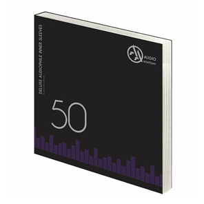 Конверты Внутренние Для Пластинок 12" (50 шт.)(Audio Anatomy Inner Record Sleeves)(Кремовые)