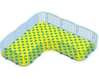 Модульный манеж Leco-IT гп230238 275х275см. Г-образный