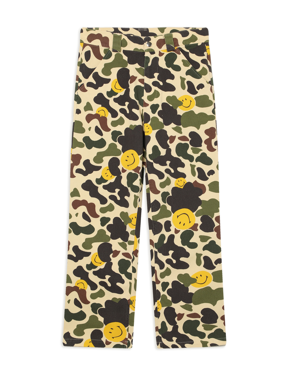 Мужские Брюки Smiley Camo Cargo
