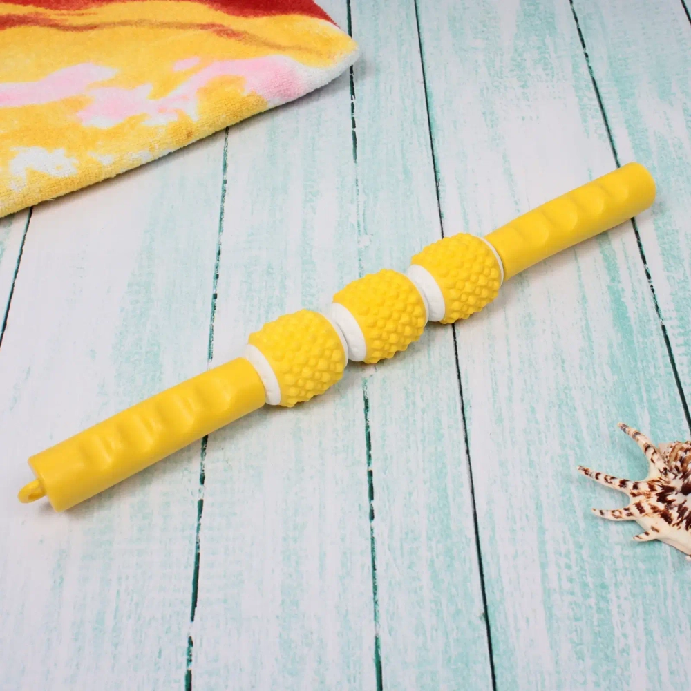 Массажер для тела «Beautiful» 40*4,5 см, жёлтый