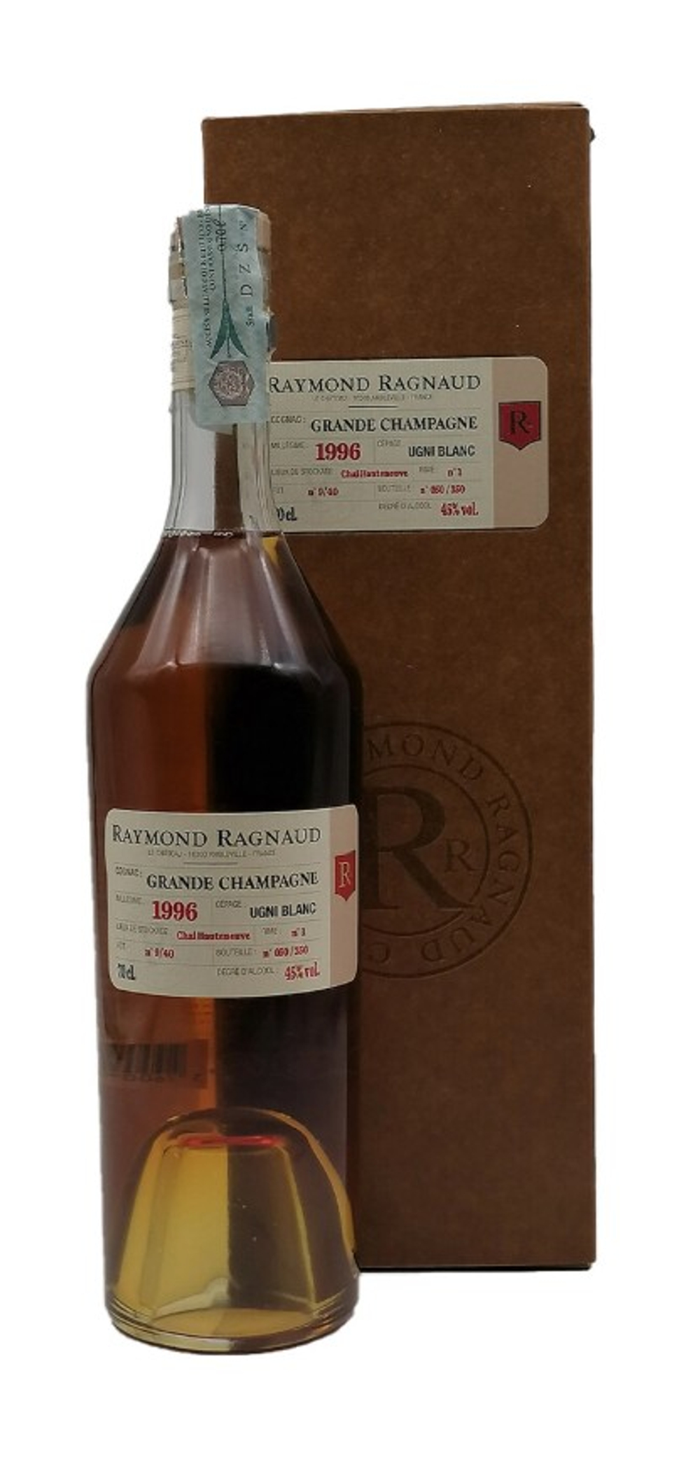 Коньяк Raymond Ragnaud, Grand Champagne 1er Cru Millesime, 1996, 0.7 л