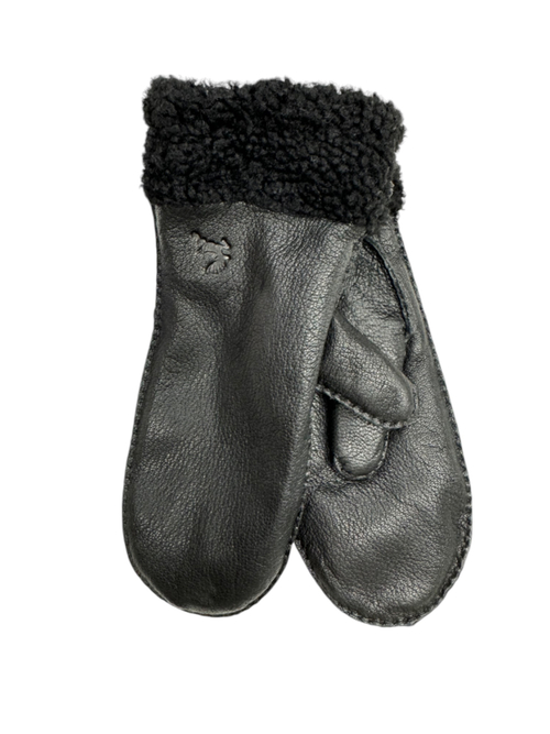 Перчатки. Женские. Материал верха: Кожа оленя. Подклад: Мех. В упаковке 5 шт.