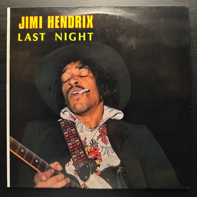 Jimi Hendrix ‎– Last Night (Германия 1981г.)