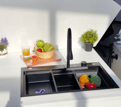 Многофункциональная кухонная мойка из нержавеющей стали BZ9954JS цвета Золотой