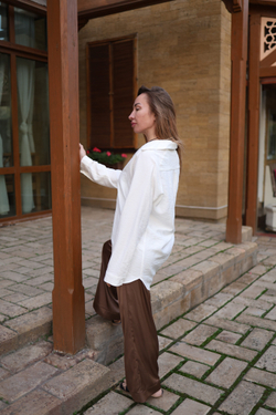 Рубашка "Молочный"