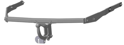 Фаркоп WESO 3973-A на Ford Focus III SW 03/2011-