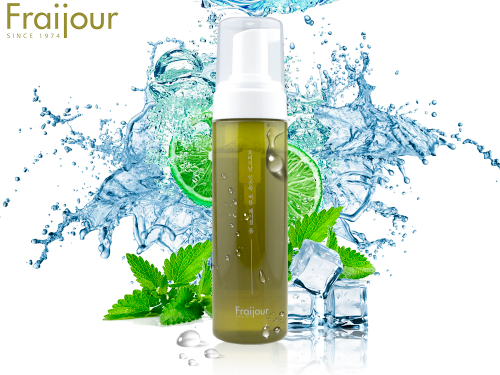 Evas Fraijour Original Artemisia Bubble Facial Foam пенка для умывания с растительным комплексом