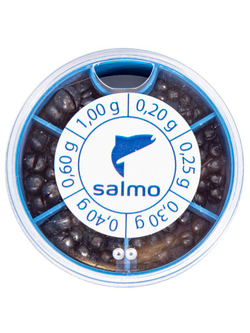 Грузила Salmo ДРОБИНКА PL 6 секц. станд. 050г набор