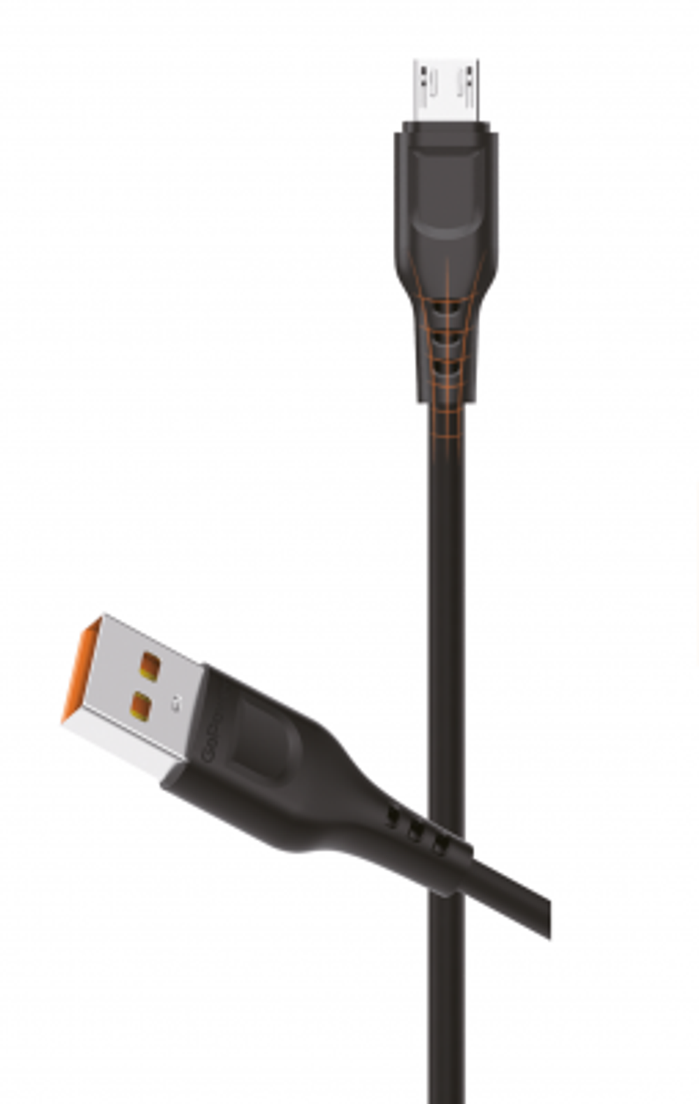 Кабель GoPower GP01M-2M USB (m)-microUSB (m) 2.0м 1.2A черный