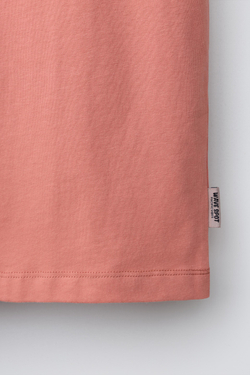 ZARA КОМПЛЕКТ ИЗ ФУТБОЛКИ И ШОРТОВ, КОРАЛЛОВЫЙ