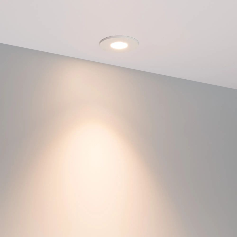 Светильник MS-GLORY-BUILT-R54-5W Warm3000 (WH, 38 deg, 230V) (Arlight, IP54 Металл, 5 лет) 047285