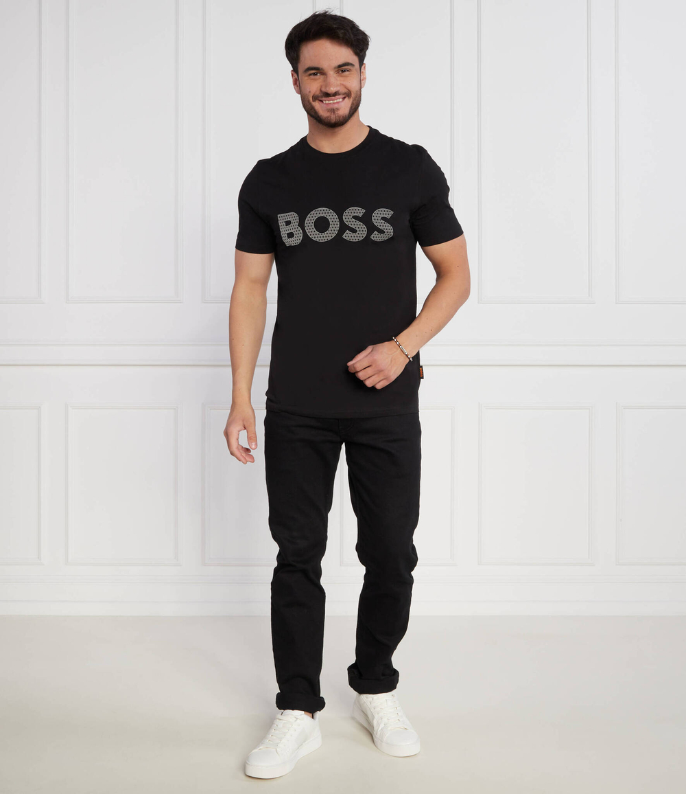 Футболка Tee BOSS ORANGE - черный(50495719)