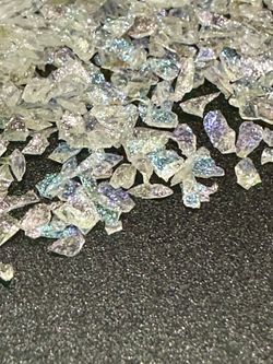 Стеклянная крошка Жемчужная 3