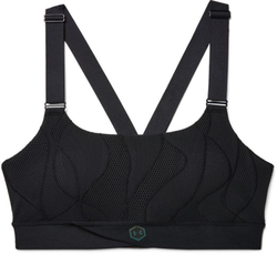 ТОП теннисный Under Armour Rush Vent Mid Bra - black