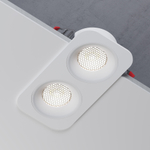 Встраиваемый светодиодный светильник Elektrostandard Tetro 15277/LED 20W 4000K белый