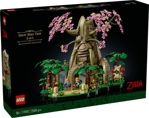 Конструктор LEGO The Legend of Zelda 77092 Великое Дерево Деку (2 в 1)