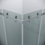 Душевой уголок Grossman Classic 300.K33.04.8080.10.00 80x80 стекло прозрачное/профиль хром