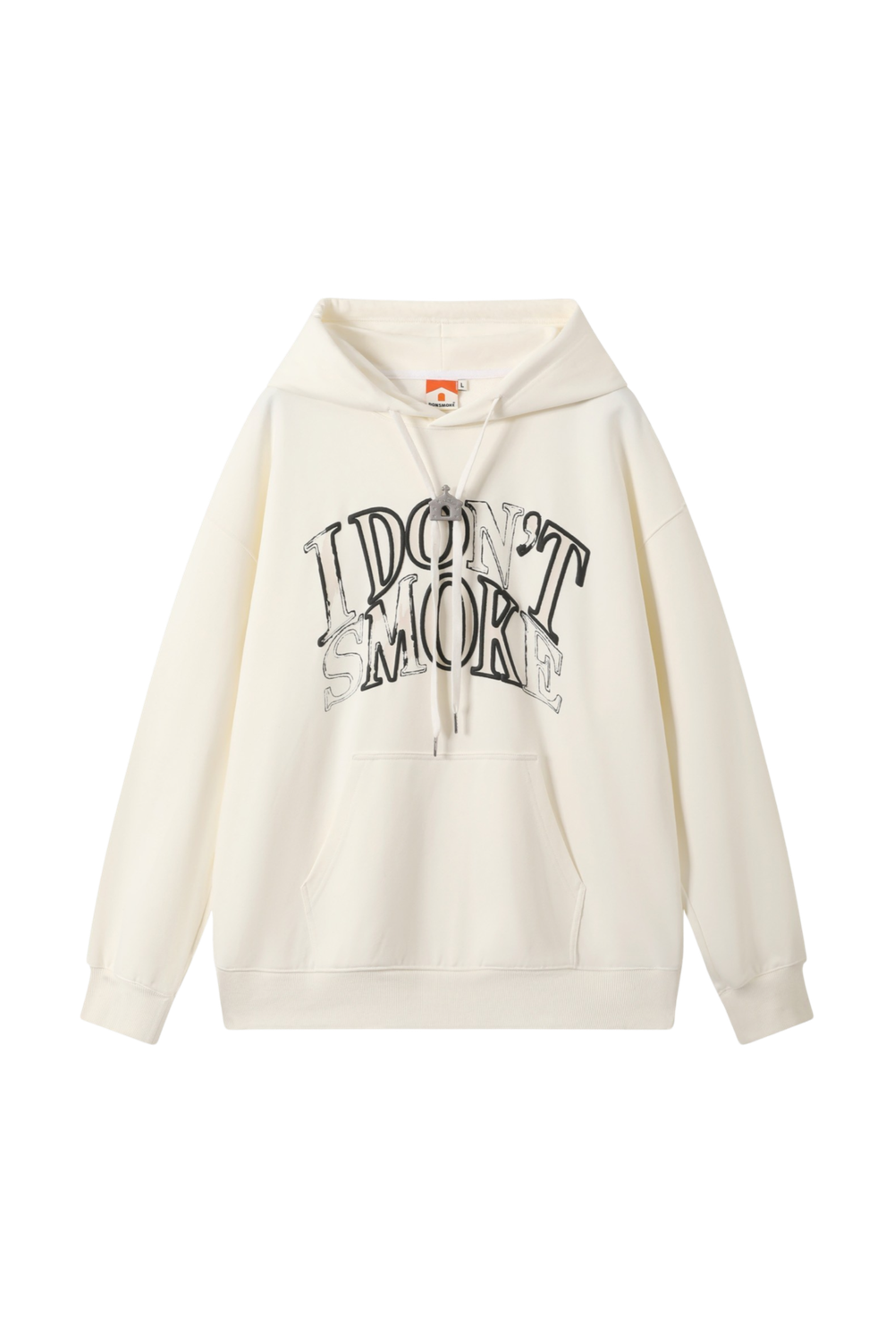 Худи DONSMOKE "Scratch Logo" Loose fit Hoodie