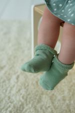 Носки махровые "Шалфей" 0+