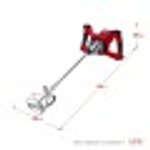 Миксер строительный сетевой ЗУБР МР-1600-2