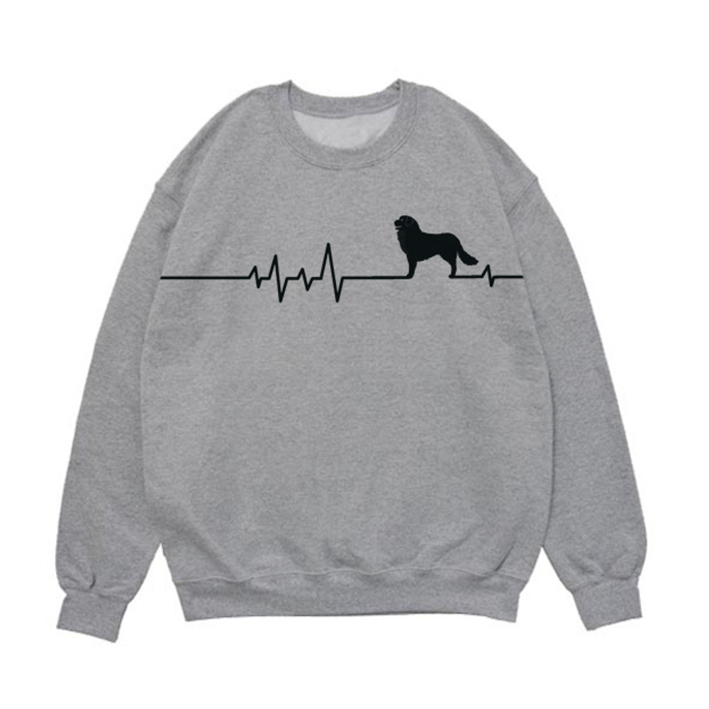 Свитшот "Сердечный ритм - Маремма"