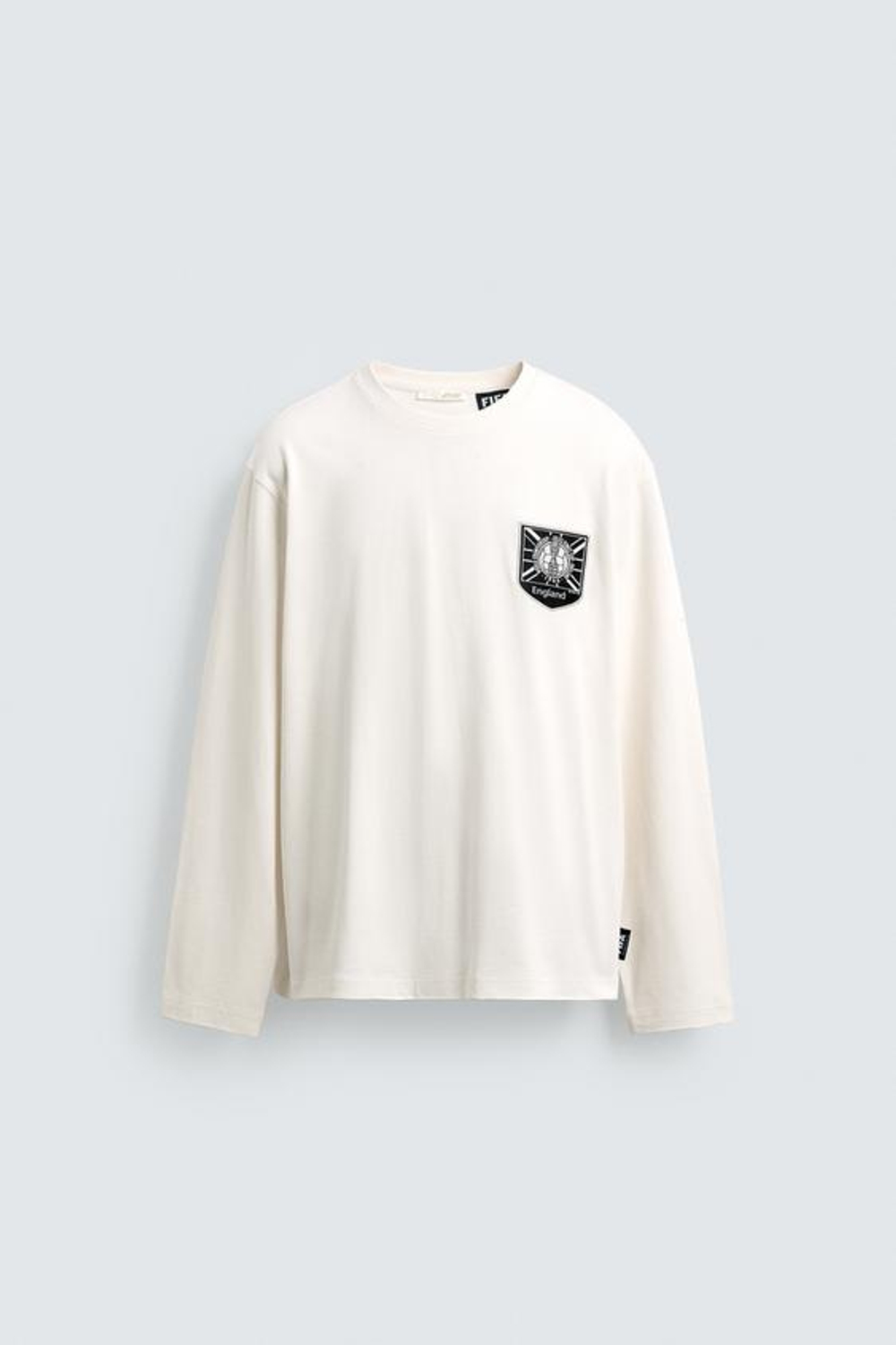 ZARA ФУТБОЛКА С НАШИВКОЙ ENGLAND 66 FIFA WORLD CUP™ FIFA CLASSICS, ЖЕЛТОВАТО-БЕЛЫЙ