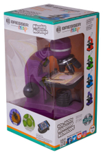 Микроскоп Bresser Junior Biolux SEL 40-1600x, фиолетовый