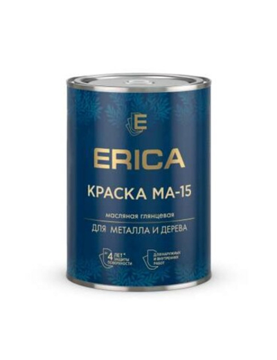 Краска МА-15 Erica, желтая 0,8 кг