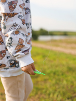 Свитшот оверсайз Mjölk Бабочки