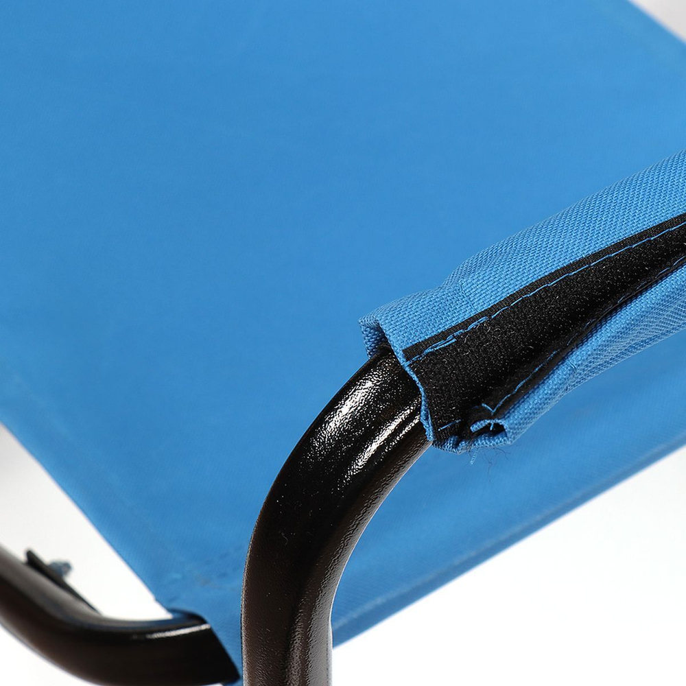 Кресло складное 44х56х83 см, синий, черный, SM-185