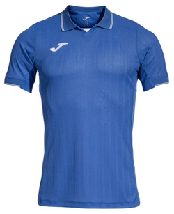 Мужское теннисное поло Joma Fit One Short Sleeve T-Shirt - небесный