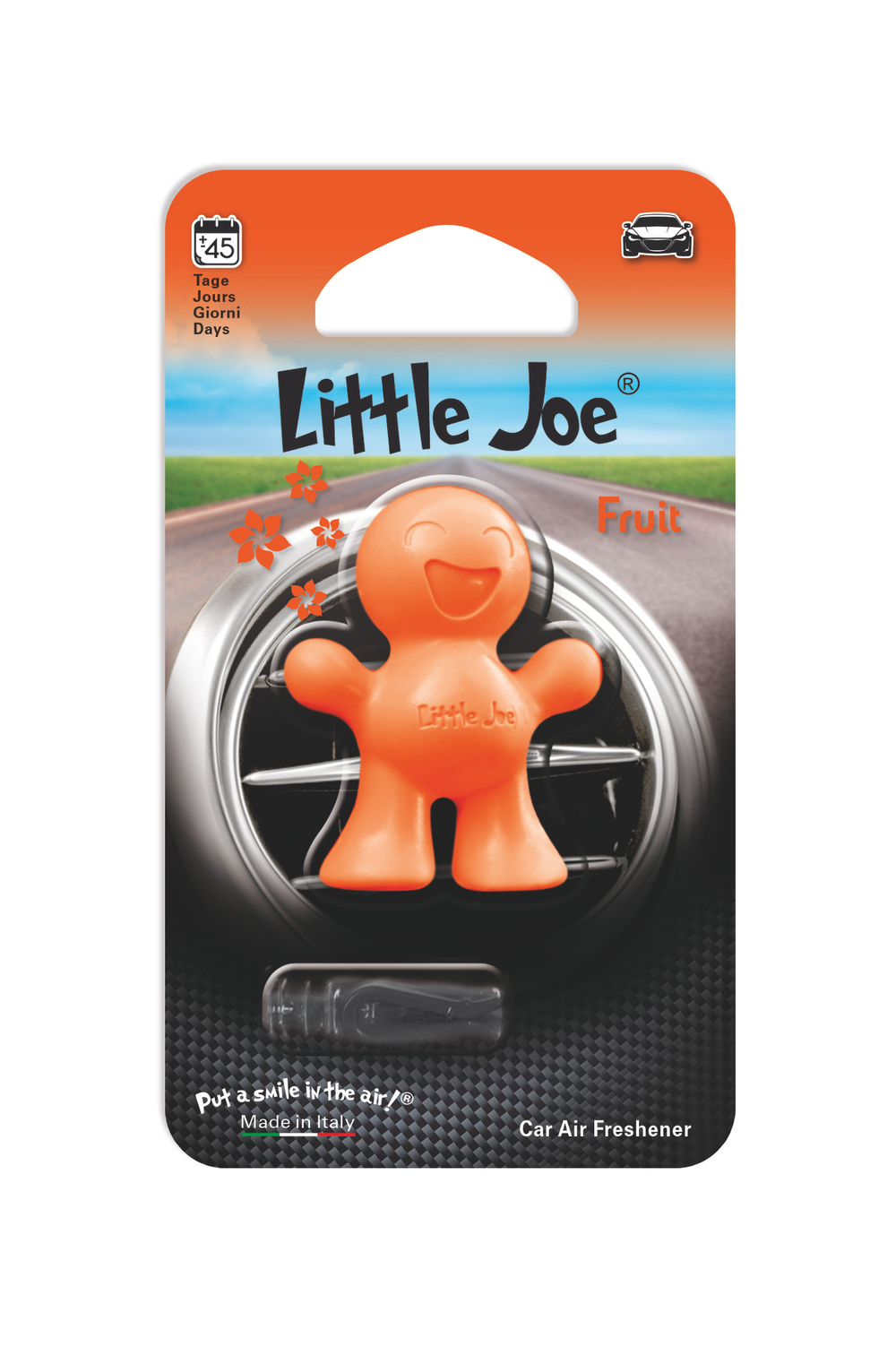 Little Joe Fruit (Фрукт) - orange Автомобильный освежитель воздуха