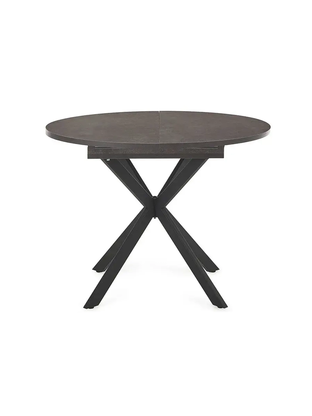 Стол кухонный обеденный круглый раздвижной 100,1х100х75 см