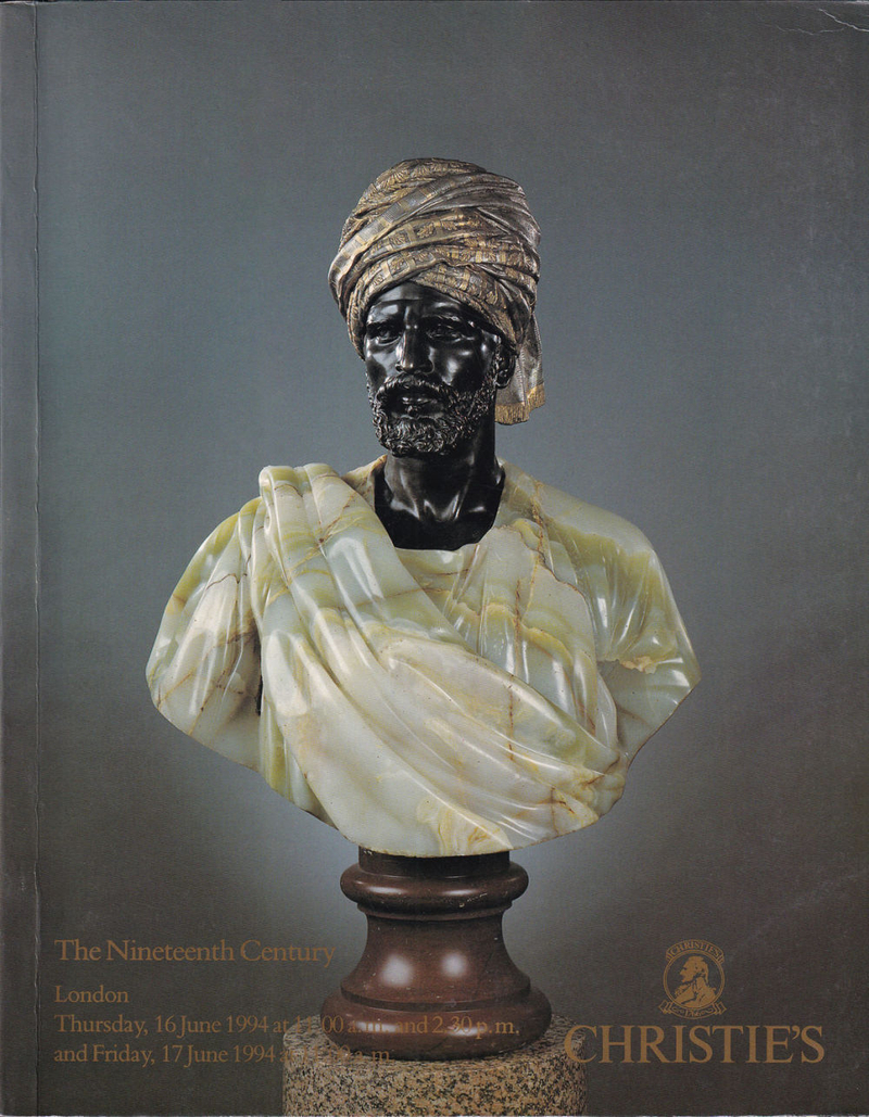 Каталог аукциона Christie's, Лондон, XIX век от 16-17 июня 1994 года