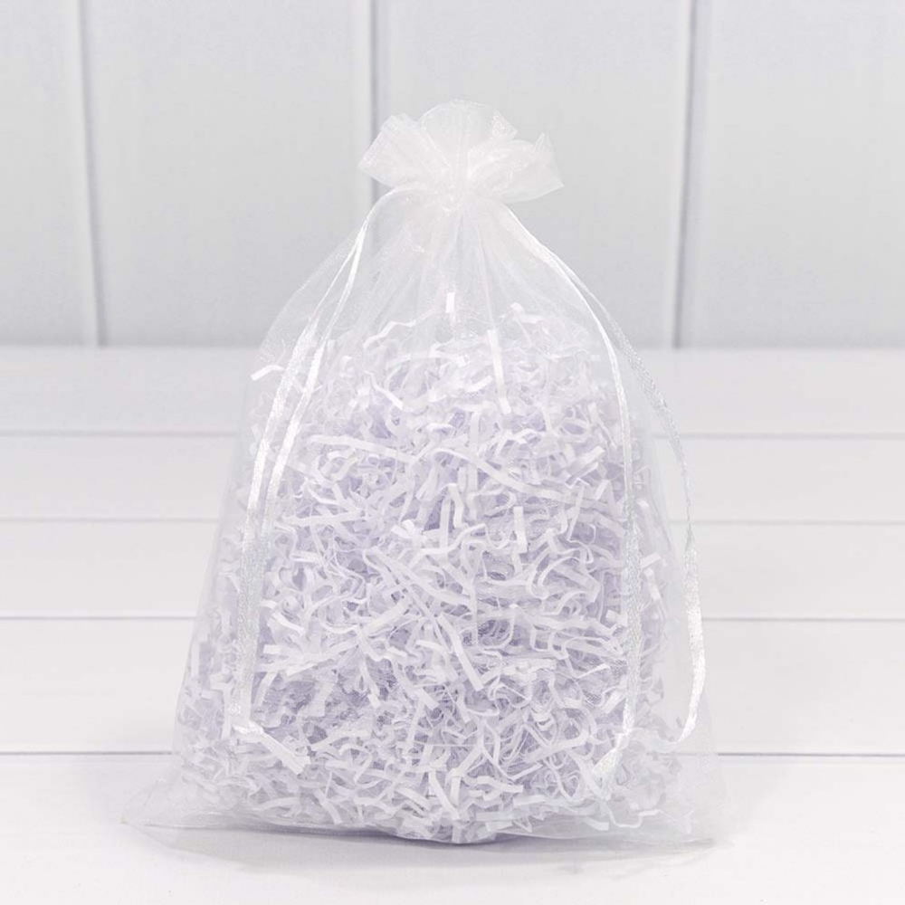 Мешочек 17х23см Органза (Белый)