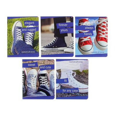 Тетрадь 48 листов в клетку Кедомания , обложка мелованный картон, гибридный лак, МИКС