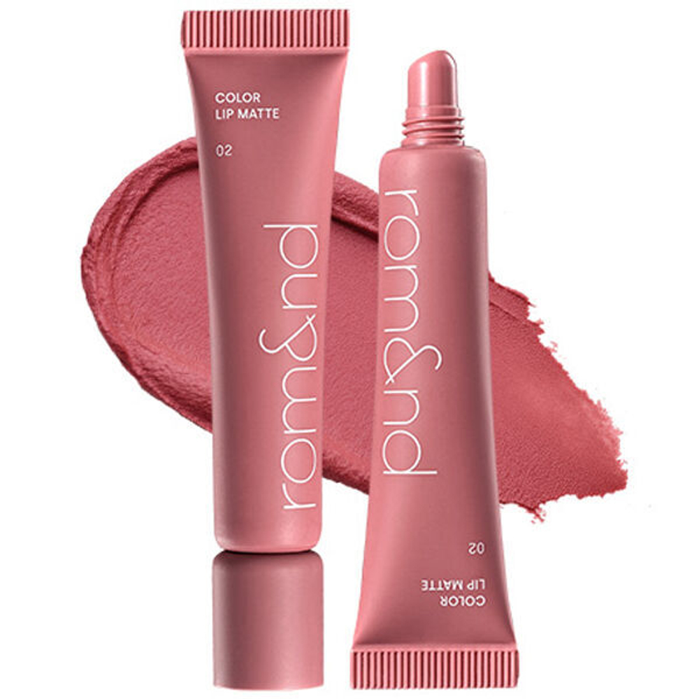 Матовая помада для губ Rom&nd Color Lip Matte #02 Hush Grape, 8г