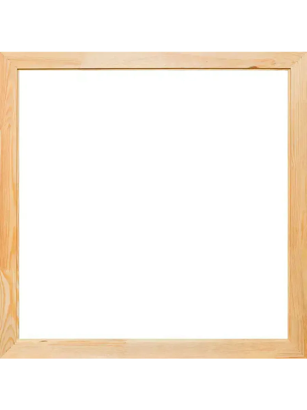 Деревянная рама 100x100 для картин на подрамнике сеч. 60x18