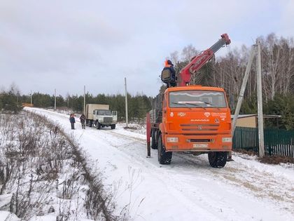 Подключения к электросетям приостанавливаются на период закрытия дорог