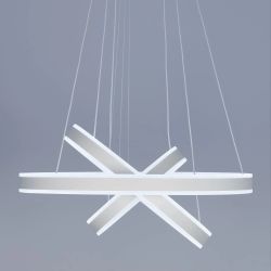 Citilux Дуэт CL719650 LED Люстра подвесная с пультом Белая