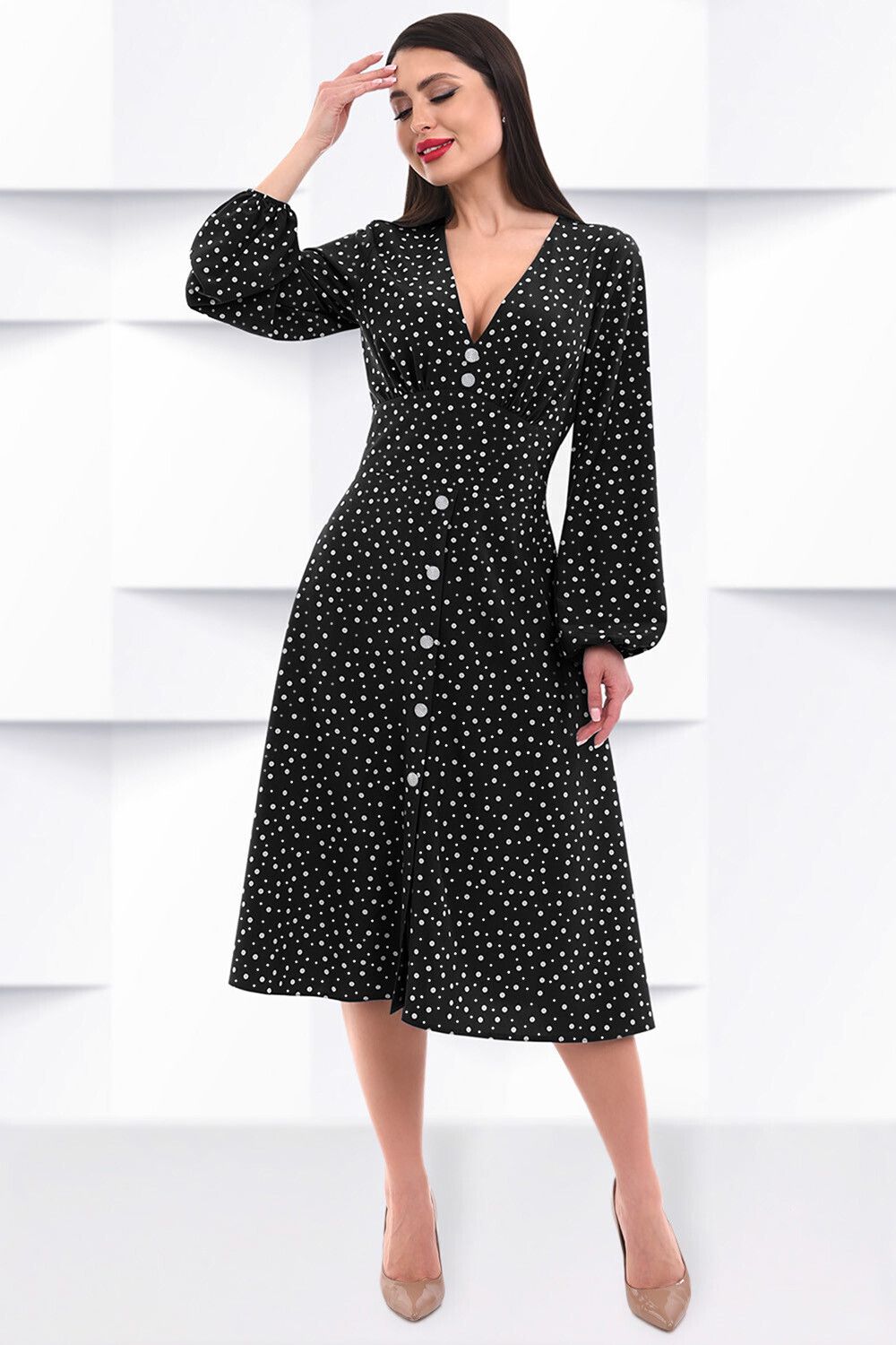 Платье Милотти (блэк) Brividi (Акция)