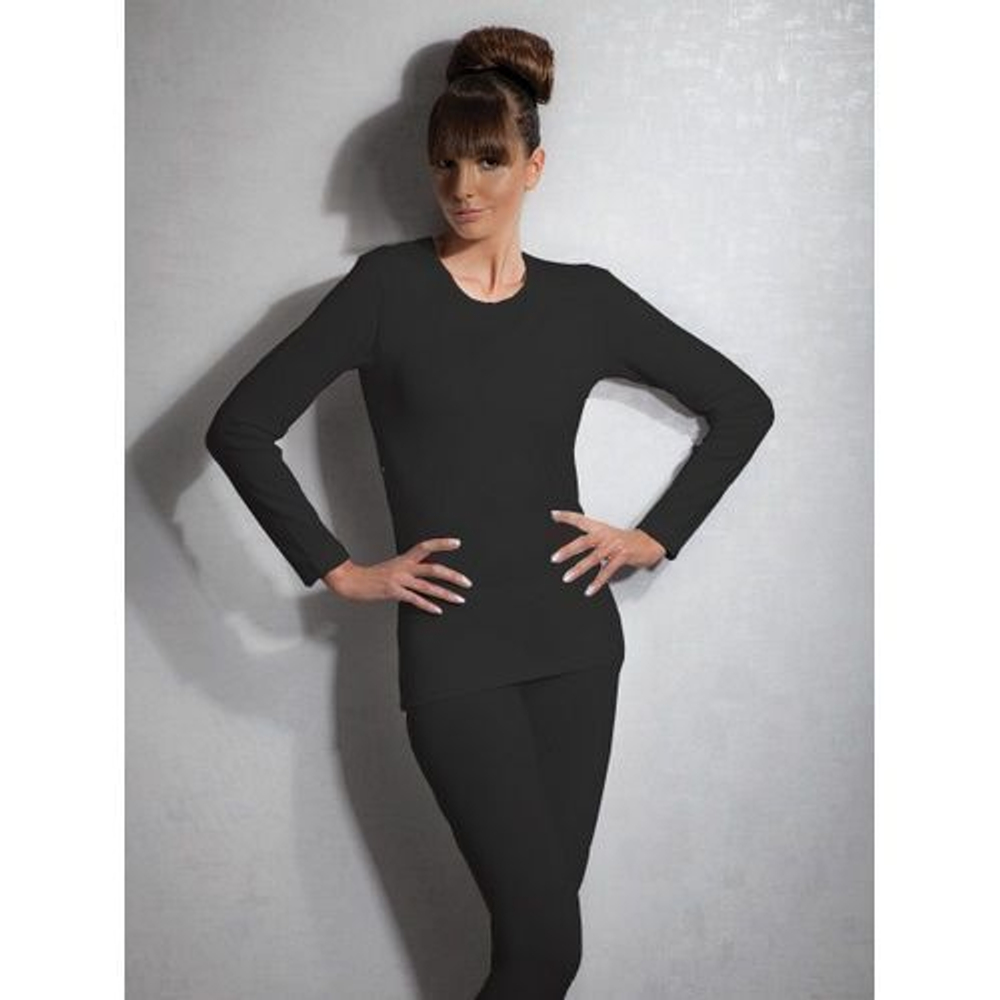 Футболка женская черная Doreanse Thermalwear 8565